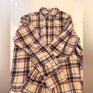 Men’s Freenote plaid button down. XL